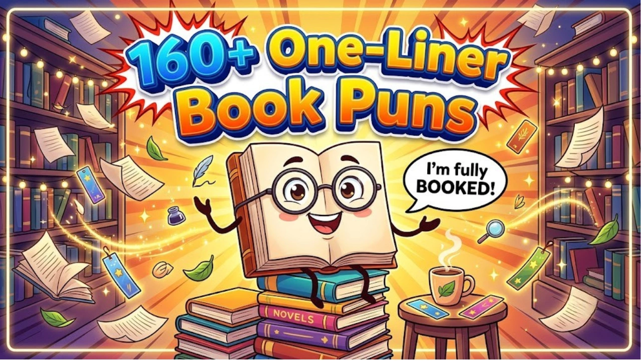 160+ One Liner Book Puns That Will Have You Turning Pages of Laughter