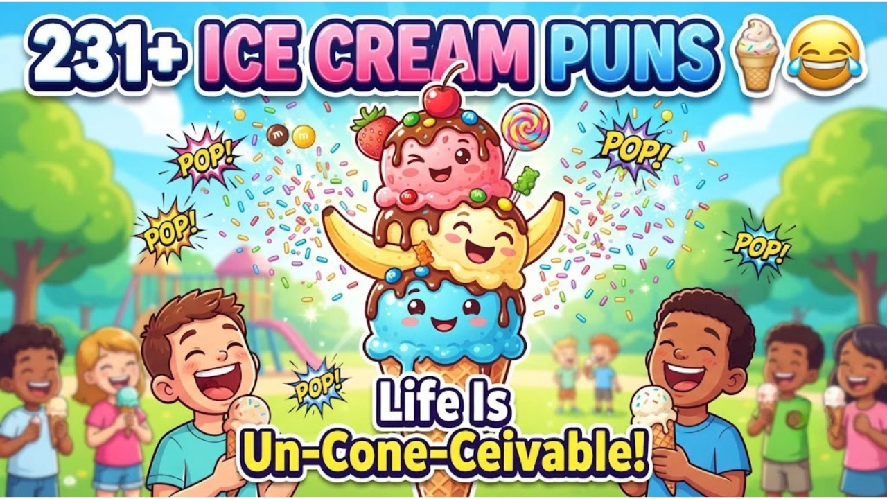 231+ One Liner Ice Cream Puns That Are Sweet & Hilarious