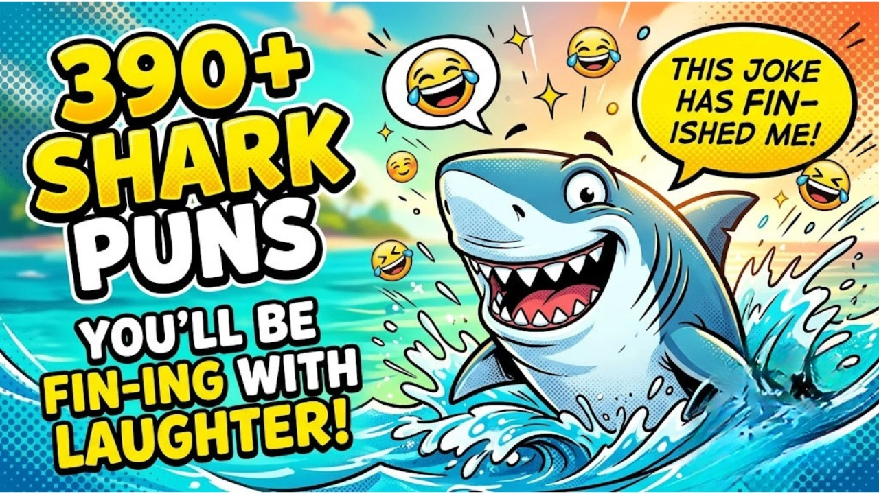 390+ One Liner Shark Puns That Will Have You Fin-ing with Laughter