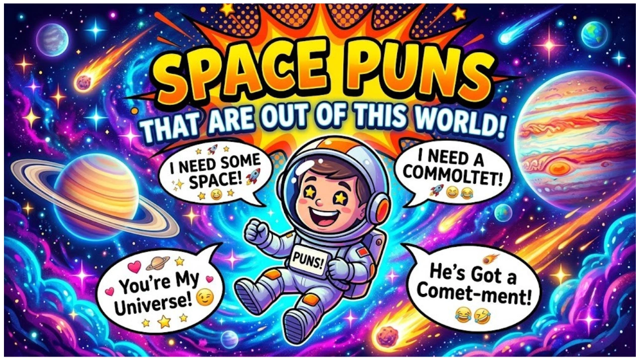 400+ One Liner Space Puns That Are Out of This World