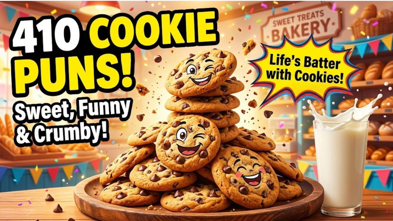 410 One-Liner Cookie Puns That Are Sweet, Funny & Crumby