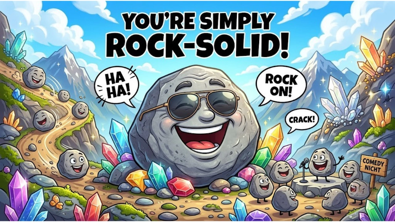 50+ One-Liner Rock Puns That Will Crack You Up