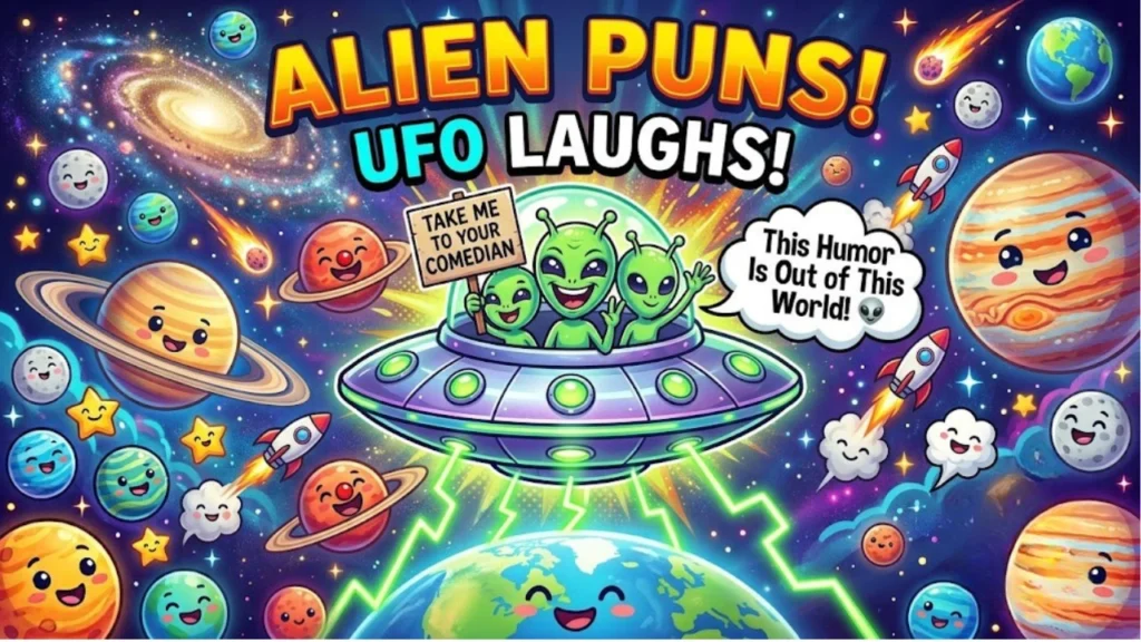 Alien and UFO One Liner Puns
