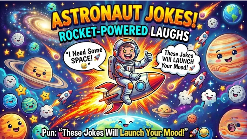 Astronaut and Rocket One Liners