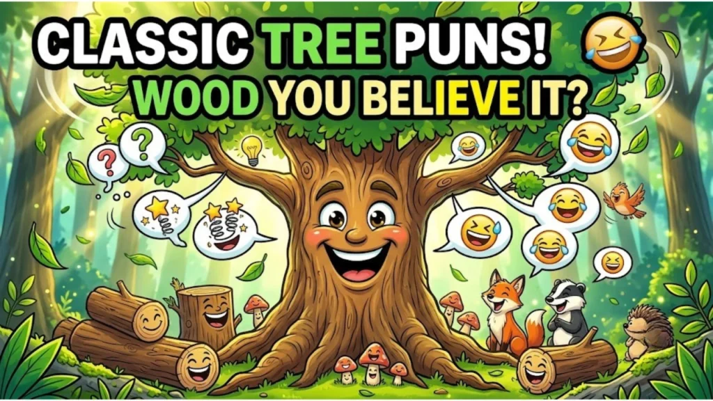 Classic One Liner Tree Puns Everyone Will Love