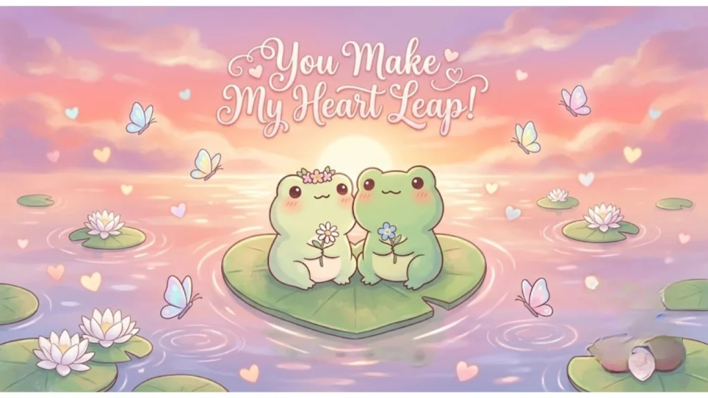 Cute One Liner Frog Puns for Captions & Texts