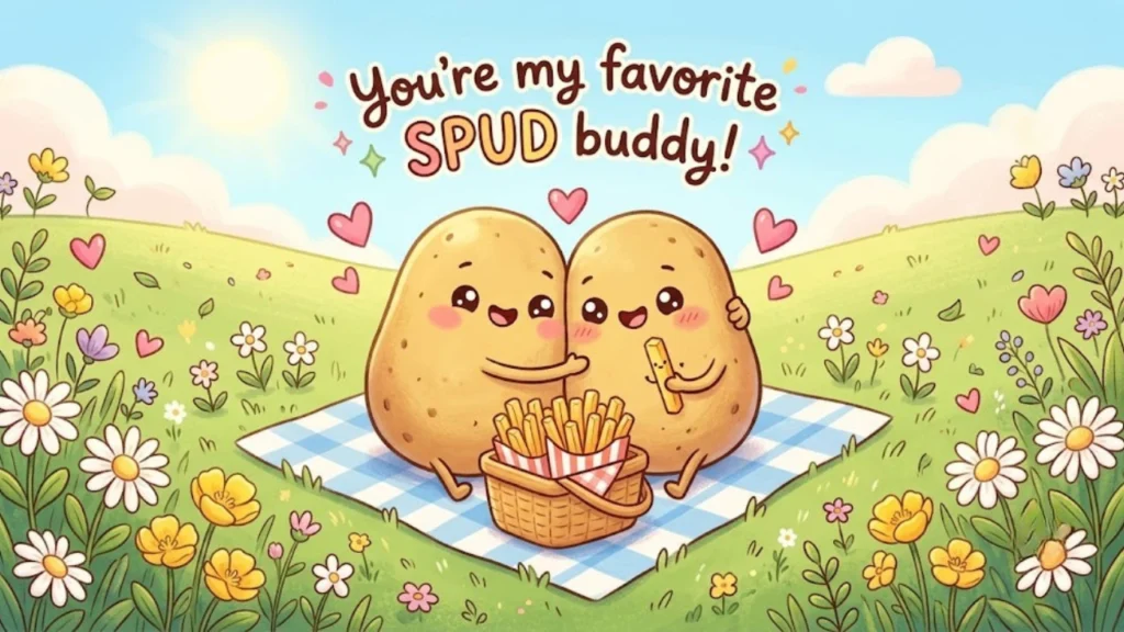 Cute One-Liner Potato Puns for Friends