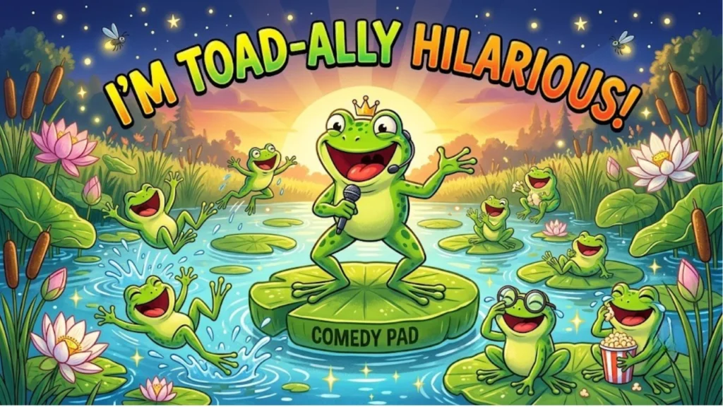 Funny One Liner Frog Jokes That'll Make You Croak