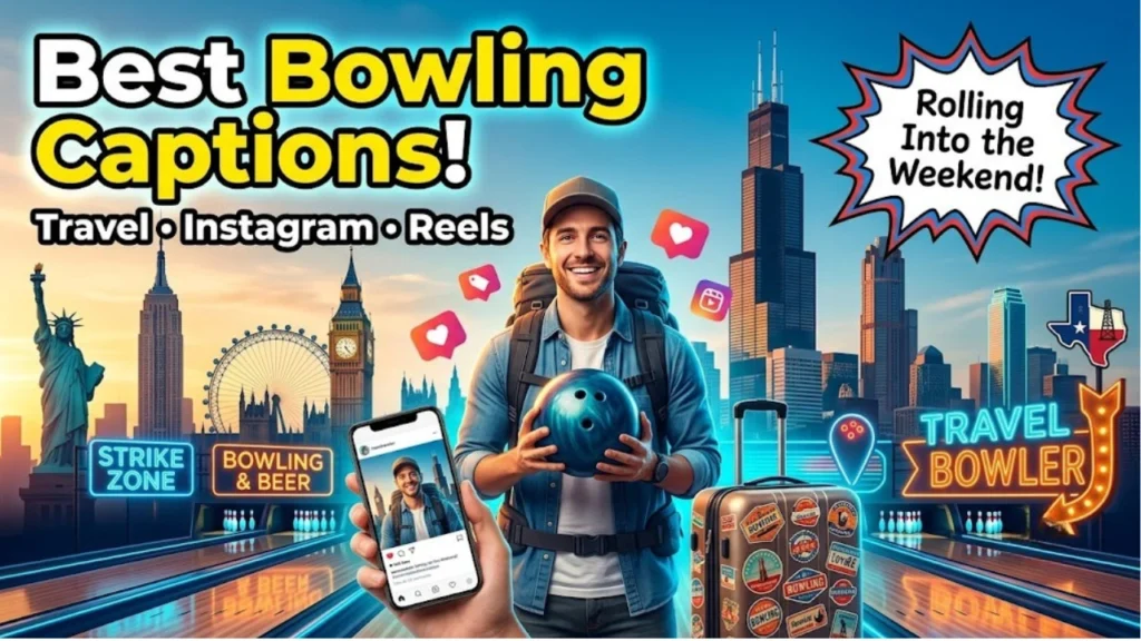 One-Liner Bowling Puns for Social Media, Travel and Captions