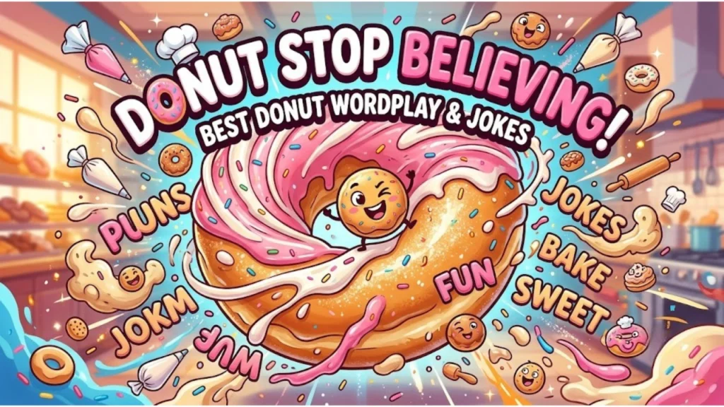One Liner Donut Puns for Kids and Family