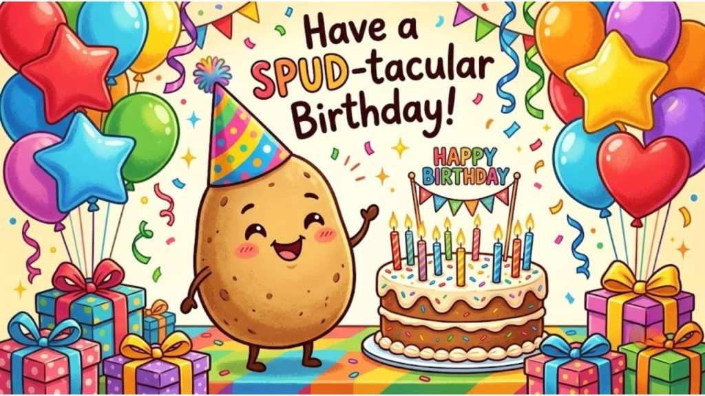 One-Liner Potato Puns for Birthdays and Gifts