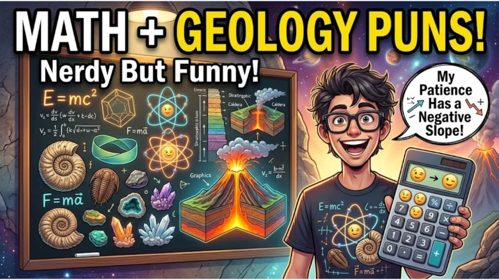 One-Liner Science Puns for Math, Geology and Everyday Nerds