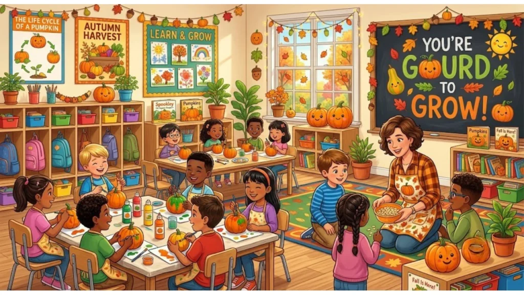 Pumpkin Puns for Kids and Classrooms