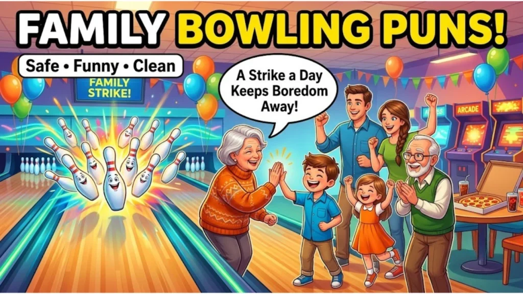 Short, Clean and Family-Friendly One-Liner Bowling Puns