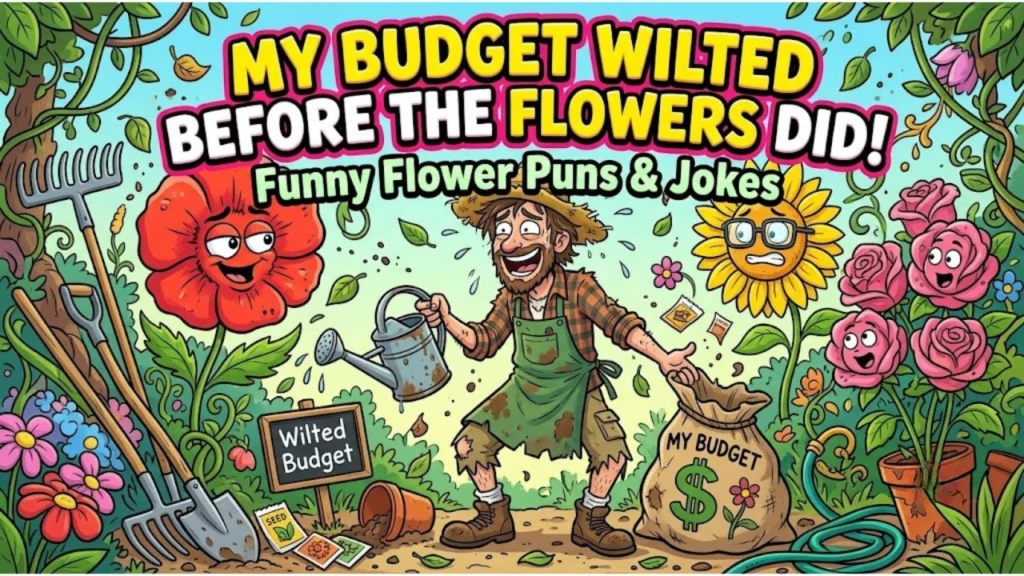 Short One Liner Flower Puns for Quick Laughs