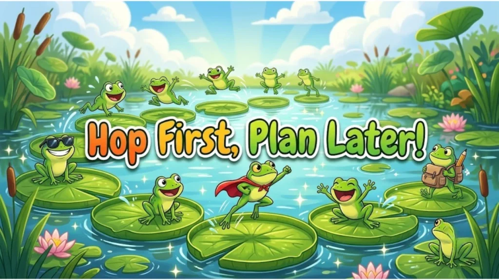 Short & Snappy One Liner Frog Puns