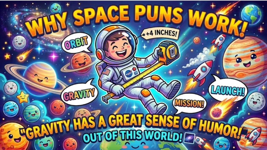 Why One Liner Space Puns Are So Out of This World