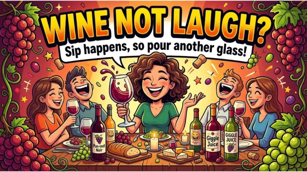 Wine Puns for Greeting Cards and Gifts