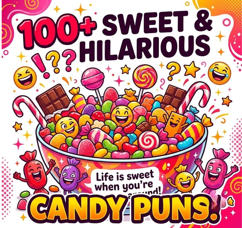 100+ One-Liner Candy Puns That Are Sweet & Hilarious 🍬
