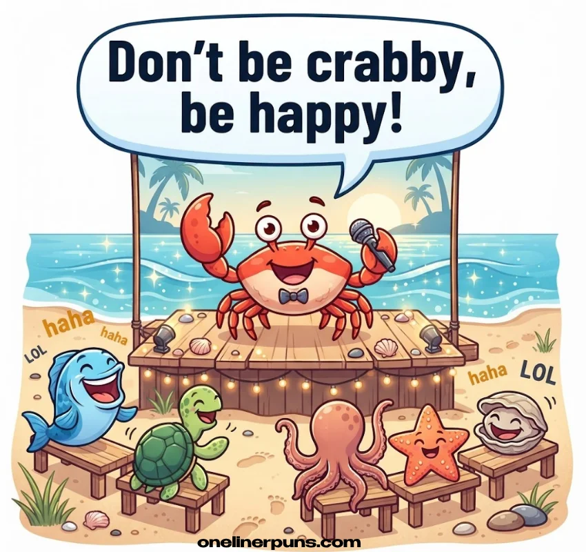 160 Funny One Liner Crab Puns You Can Use Today