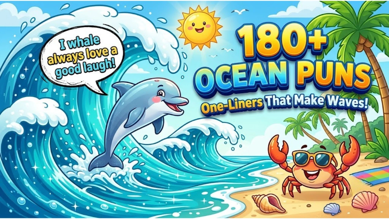 180+ One-Liner Ocean Puns That Will Make Waves