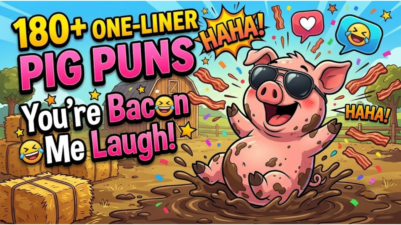 180+ One-Liner Pig Puns That Are Hog-Wild Funny