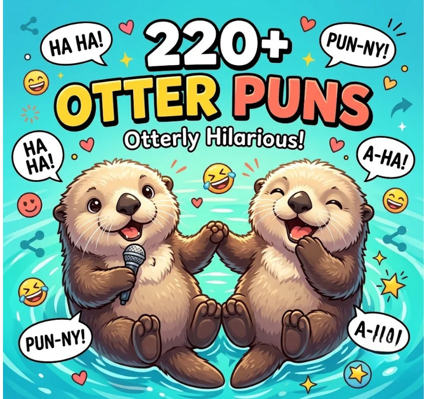 220+ Best One-Liner Otter Puns to Make Everyone Smile
