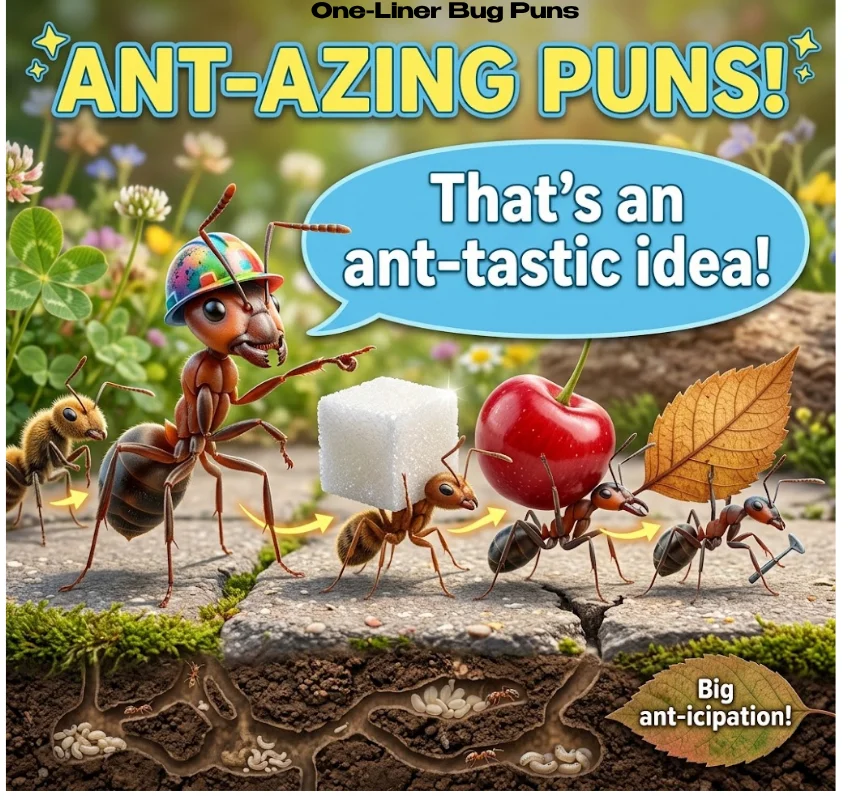 Ant puns