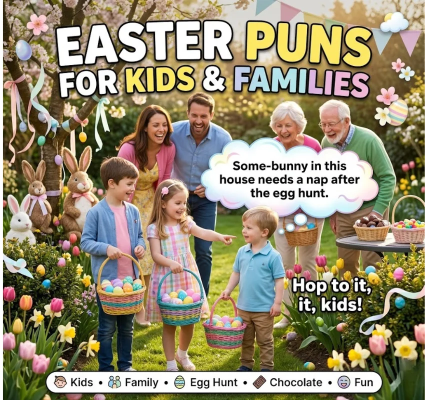 Best Easter Puns for Kids and Families