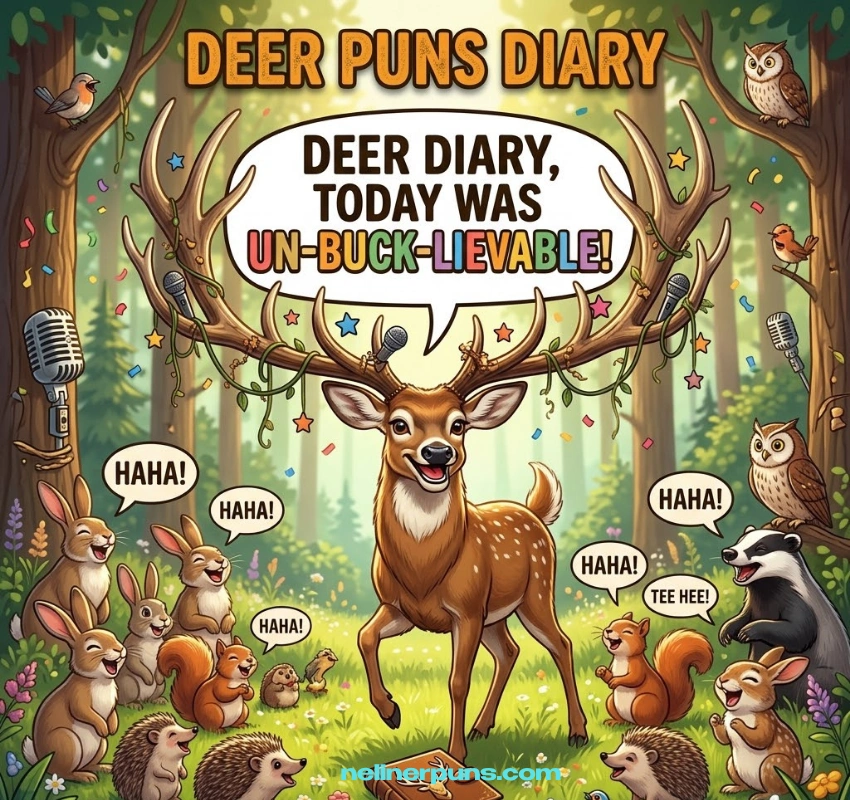 Best One-Liner Deer Puns to Make You Laugh