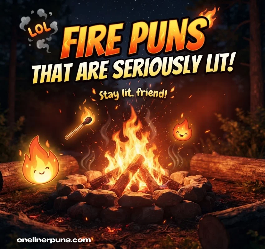 Best One-Liner Fire Puns That Are Seriously Lit 🔥