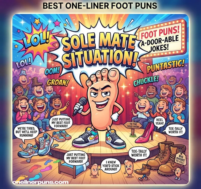 Best One-Liner Foot Puns