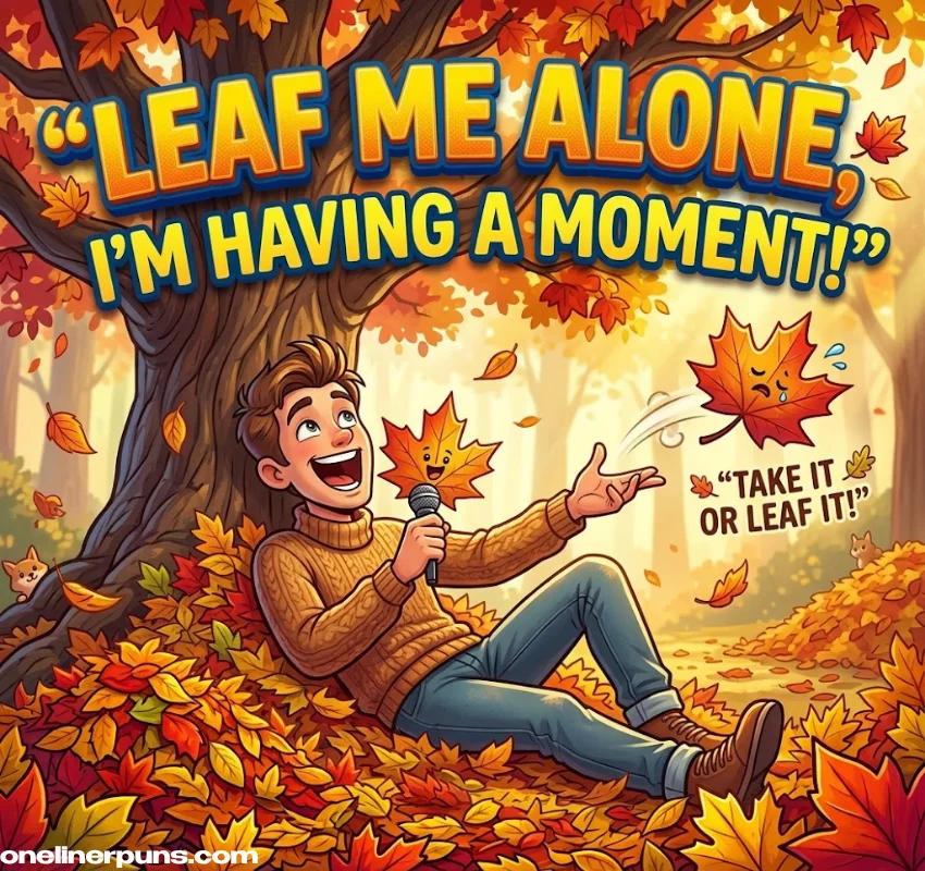 Best One-Liner Leaf Puns That Will Make You Fall Laughing