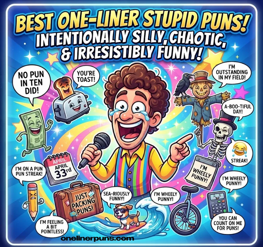 Best One-Liner Stupid Puns