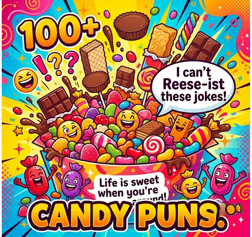 Chocolate & Top Candy Brand One-Liner Puns