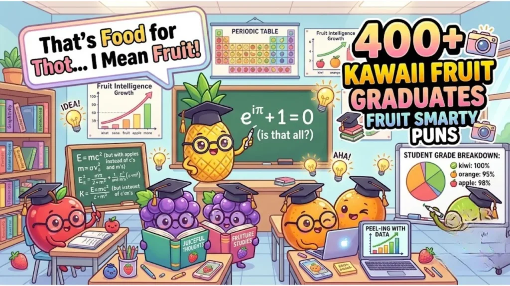 Clever One Liner Fruit Puns