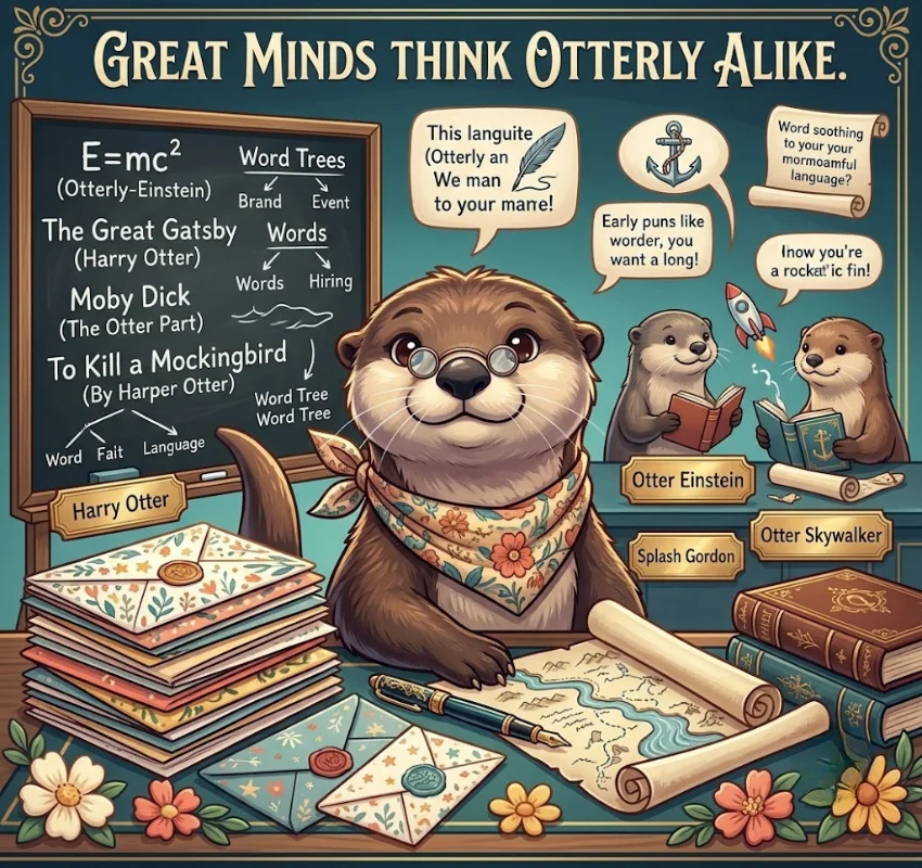 Clever Otter Puns and Otter Pun Names