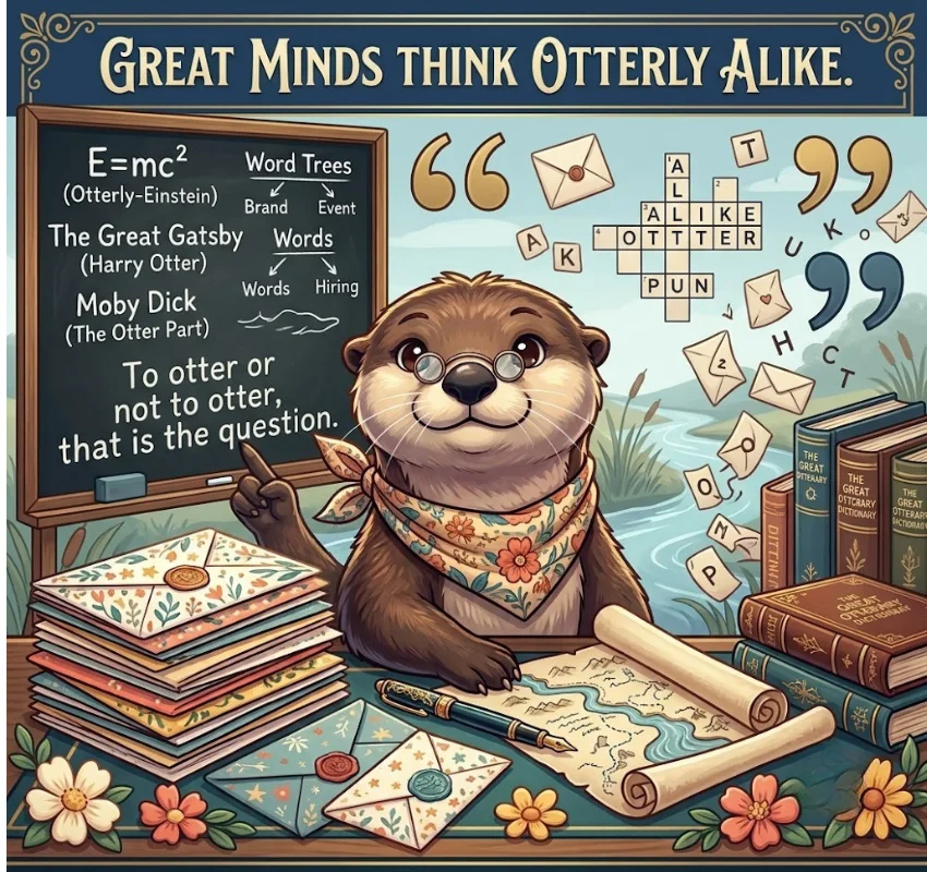 Clever Wordplay Otter One-Liners