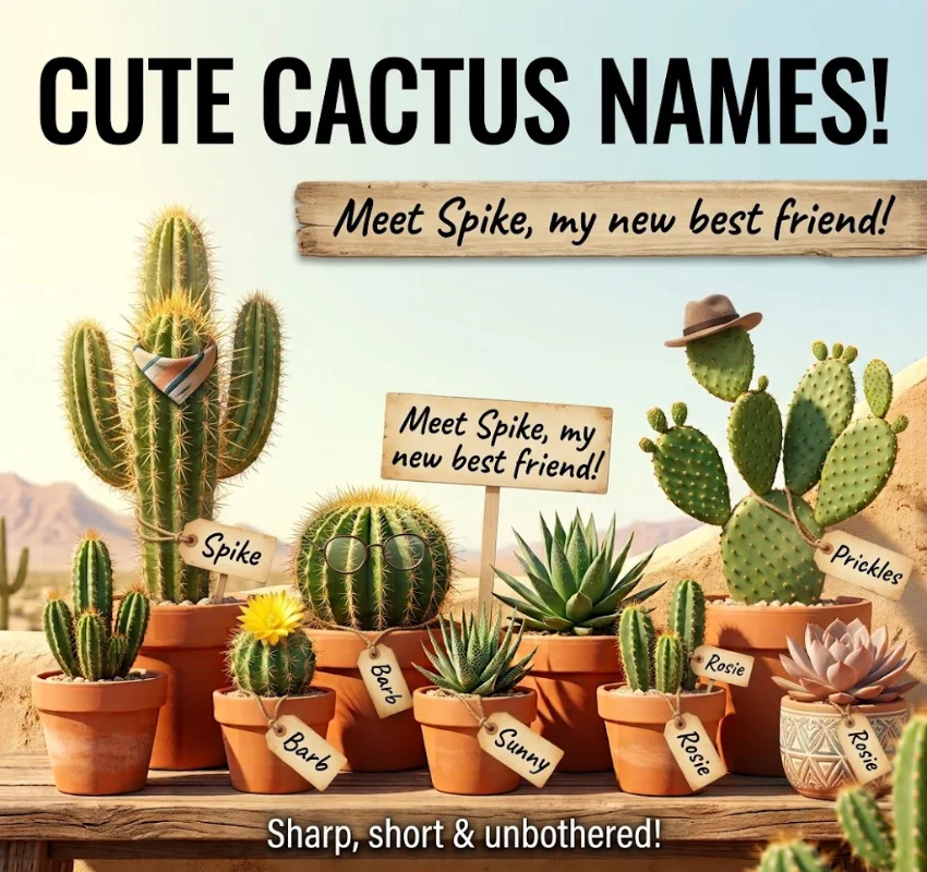 Cute & Nameable One-Liner Cactus Puns