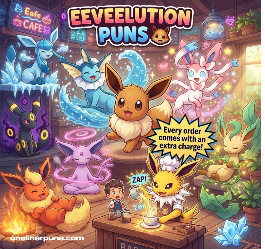 Eeveelution Puns