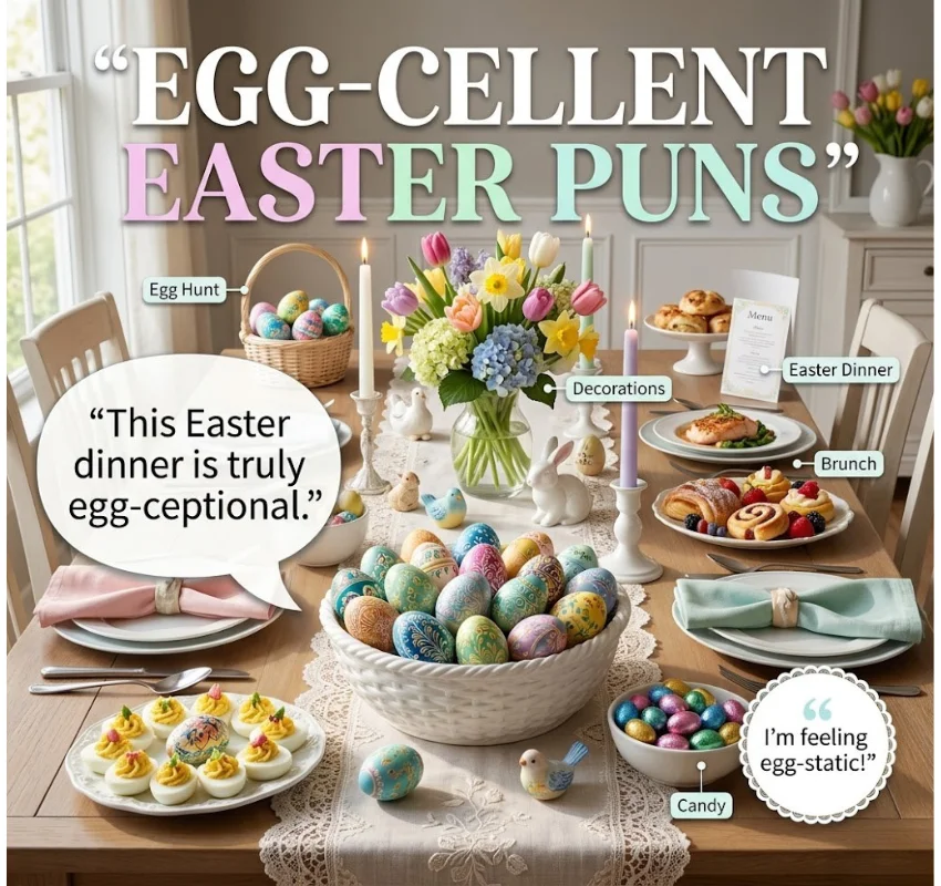 Egg-cellent Easter Puns for Easter Celebrations