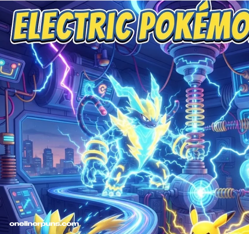 Electric-Type Pokémon Puns