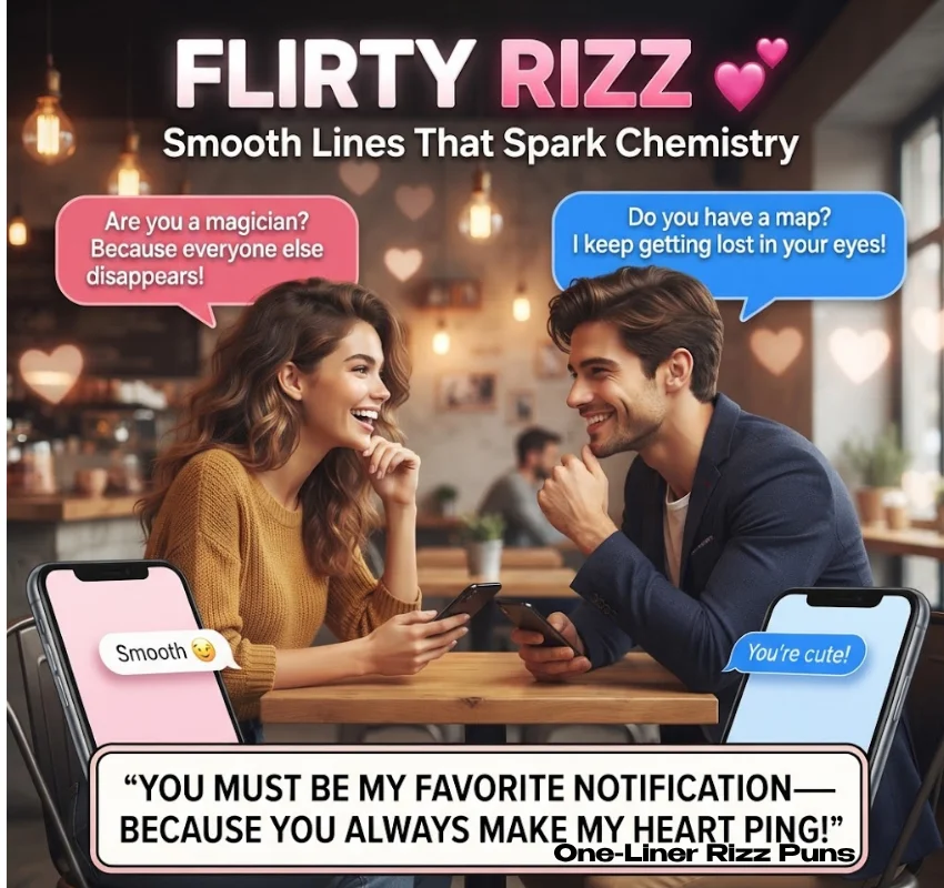 Flirty One-Liner Rizz Puns