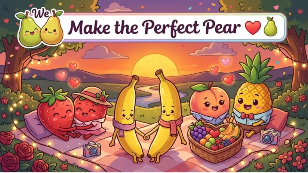 Flirty and Romantic One Liner Fruit Puns