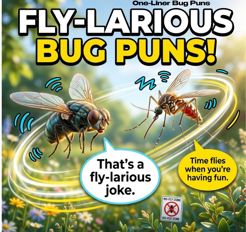 Fly and mosquito puns