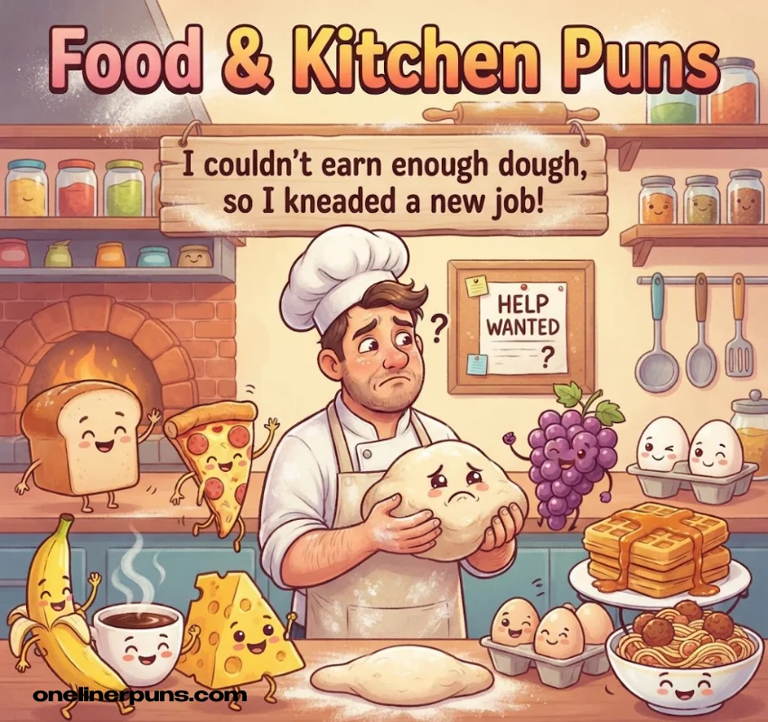 Food & Kitchen Puns
