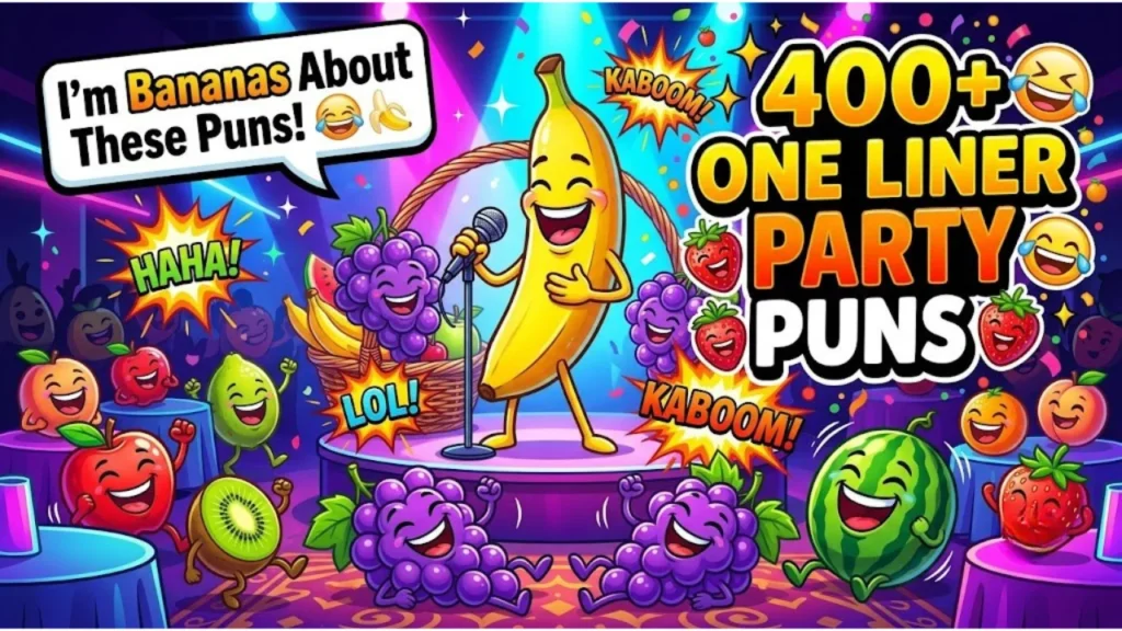 Funniest One Liner Fruit Puns