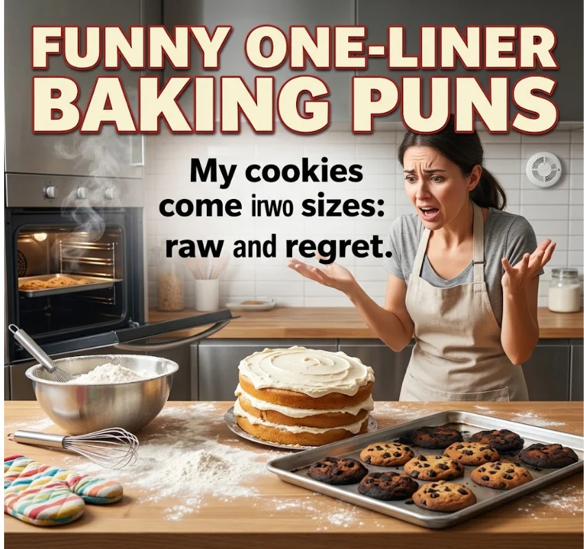 Funny One-Liner Baking Puns