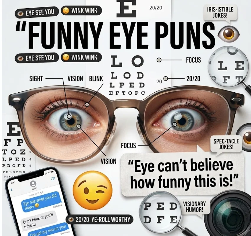 Funny One-Liner Eye Puns for Everyday Laughs