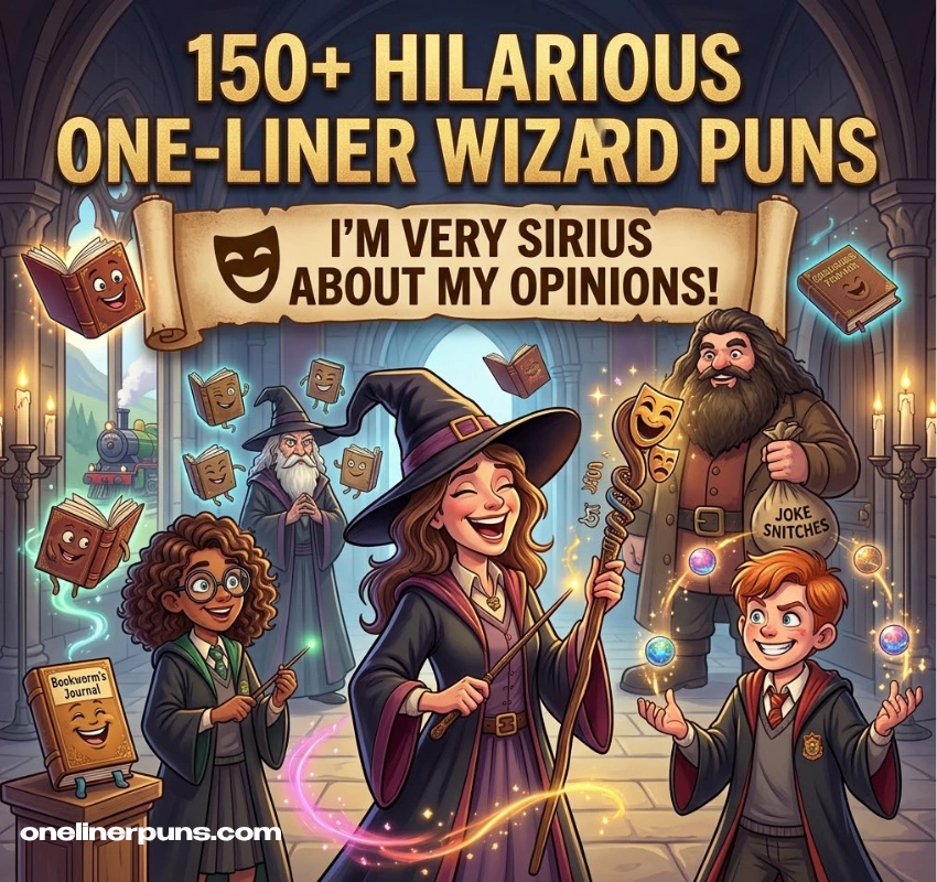 Funny One-Liner Harry Potter Character Puns